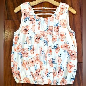 Anthropologie Meadow Rue Pleated Petals top